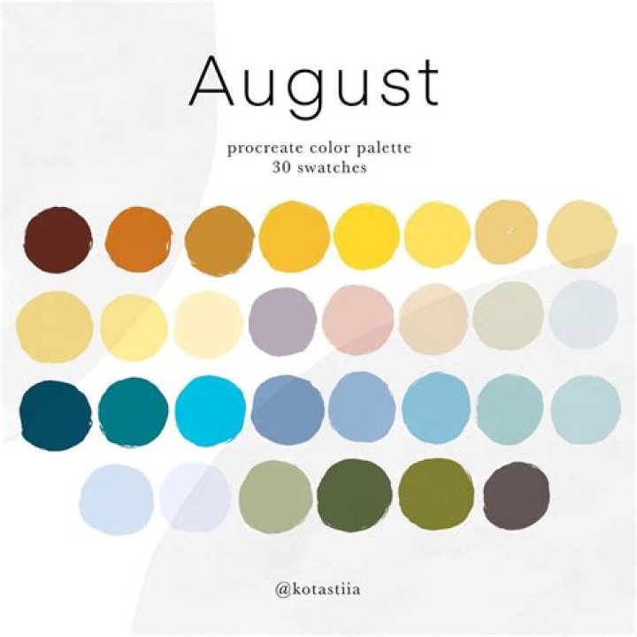 August Colors |