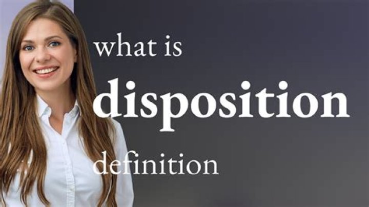 What does disposition mean in education? ·
